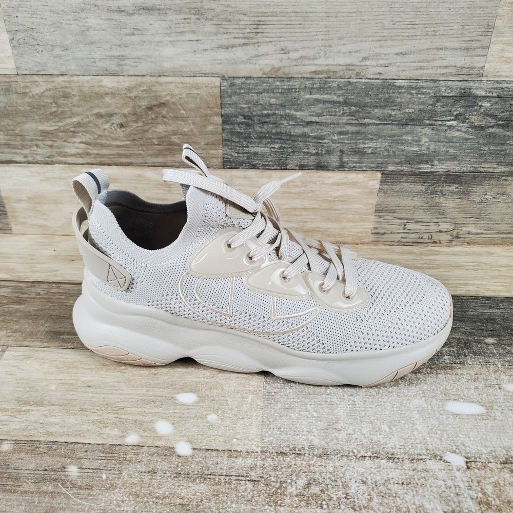 Champion Lifestyle Mens Shoes Sz 8.5 M Running‎ Athletic Beige Lace-Up Sneakers